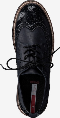 s.Oliver Lace-up shoe in Blue