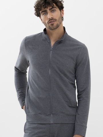 Mey Sweatvest 'Enjoy' in Grijs: voorkant