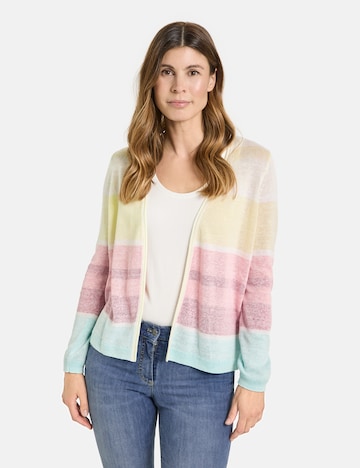 GERRY WEBER Knit Cardigan in Mixed colors: front