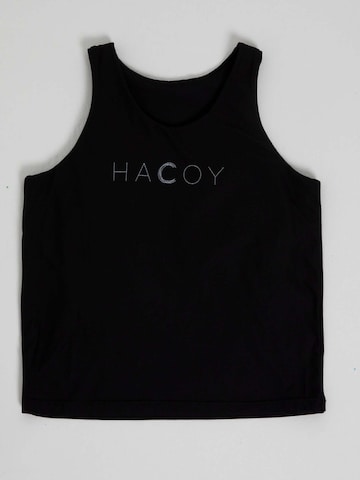 Haut de sport HACOY en noir : devant