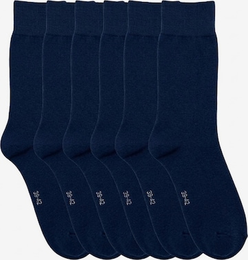 Chaussettes 'Sportsocken' El Sueno en bleu : devant