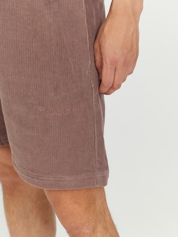 mazine Regular Shorts ' Gales ' in Braun