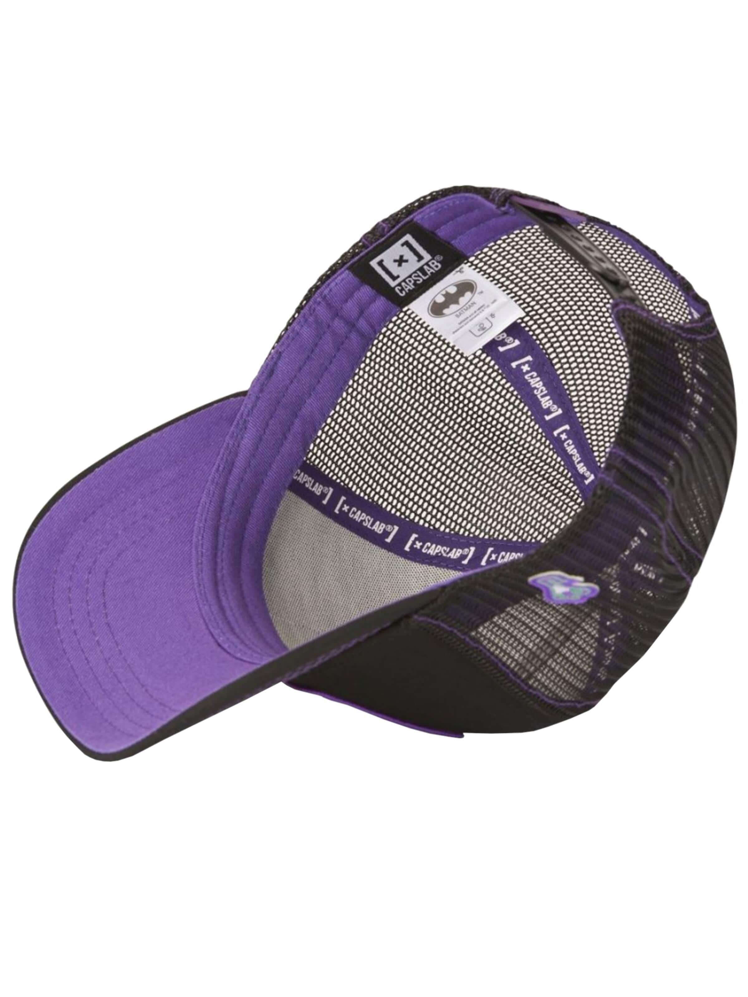 Casquette 'DC Comics Joker' Capslab en noir