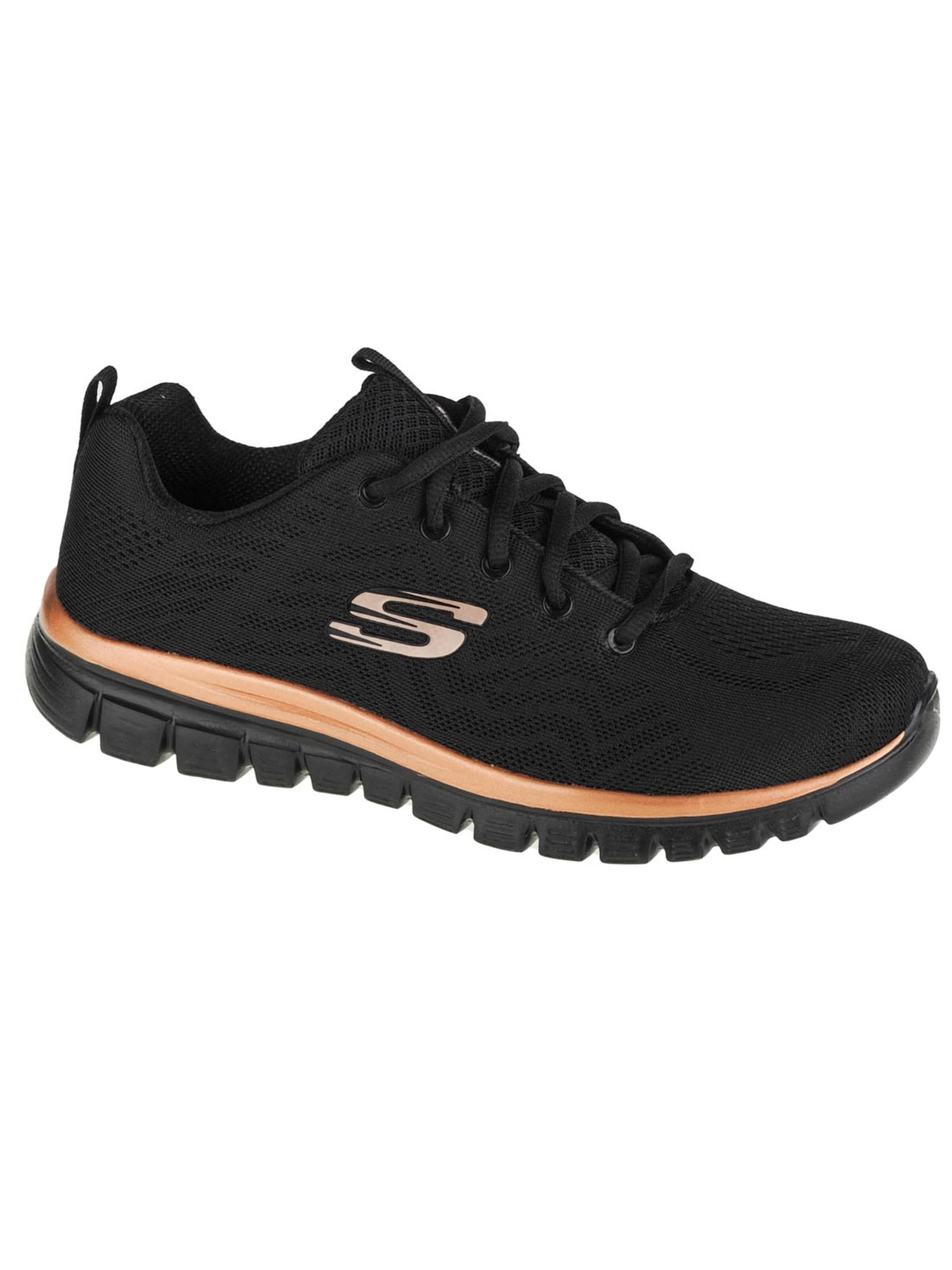 SKECHERS Sneakers 'Graceful - Get Connected' in Black: front