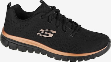 SKECHERS Sneakers 'Graceful - Get Connected' in Black: front
