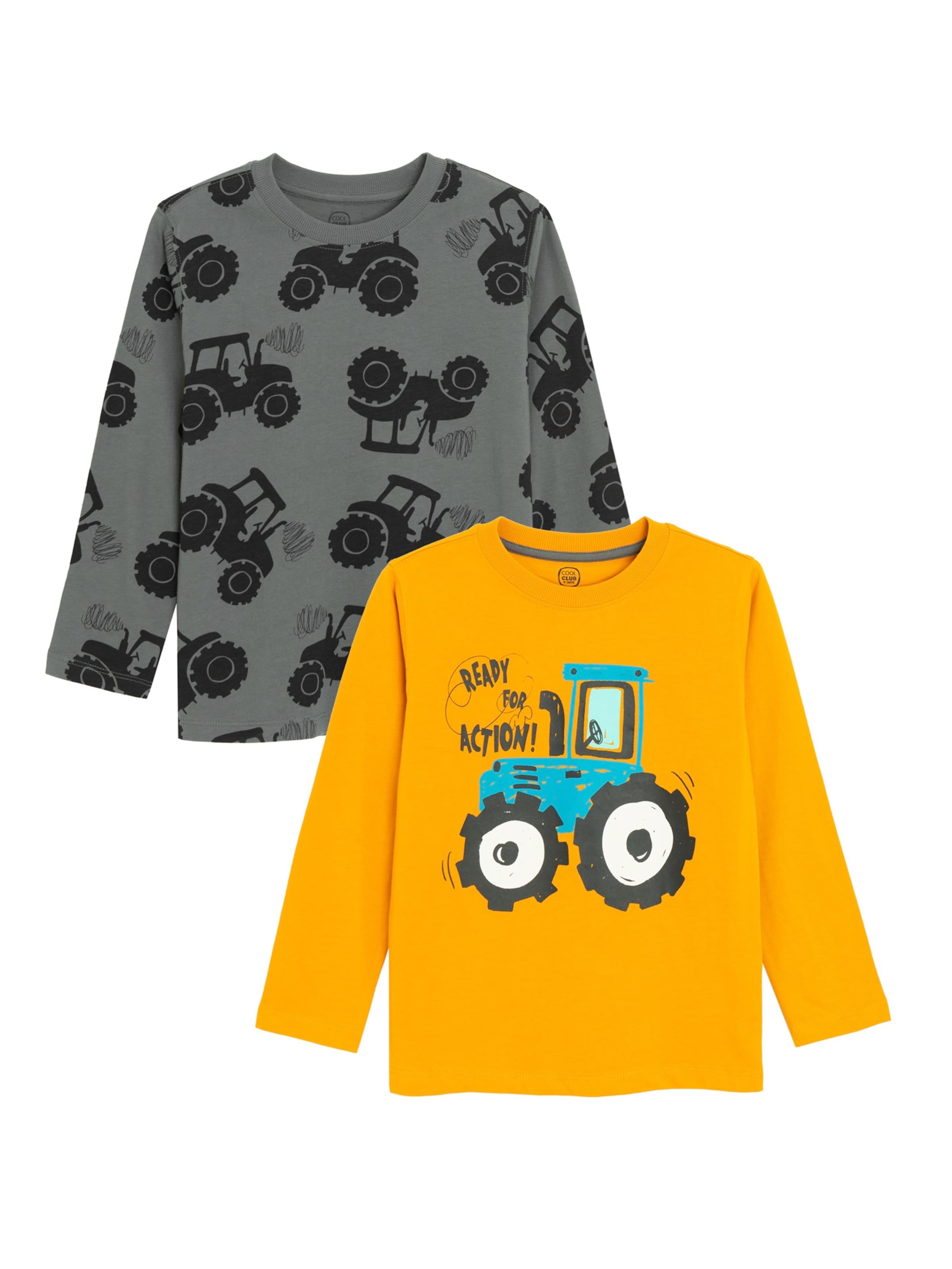 Cool Club Póló - szürke: elől