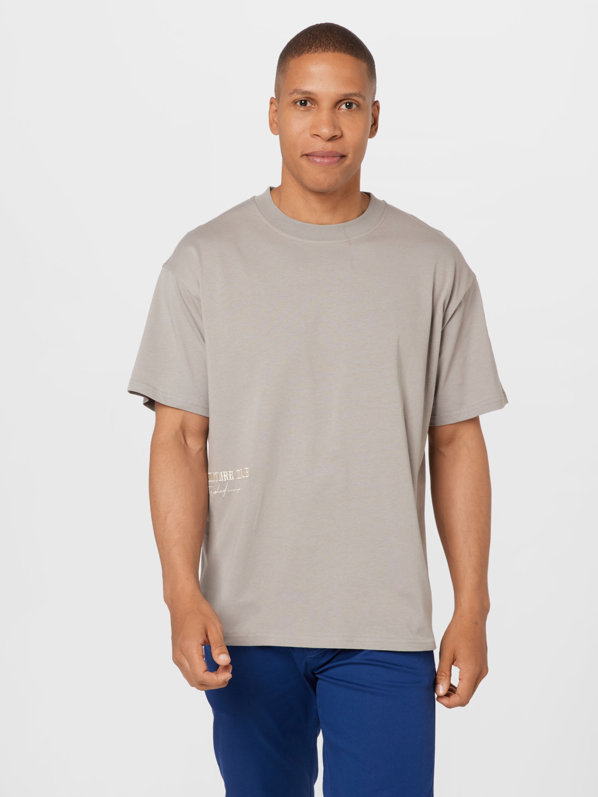 Männer Shirts The Couture Club T-Shirt in Kitt - JG56412 Männer Shirts The Couture Club T-Shirt in Kitt - JG56412