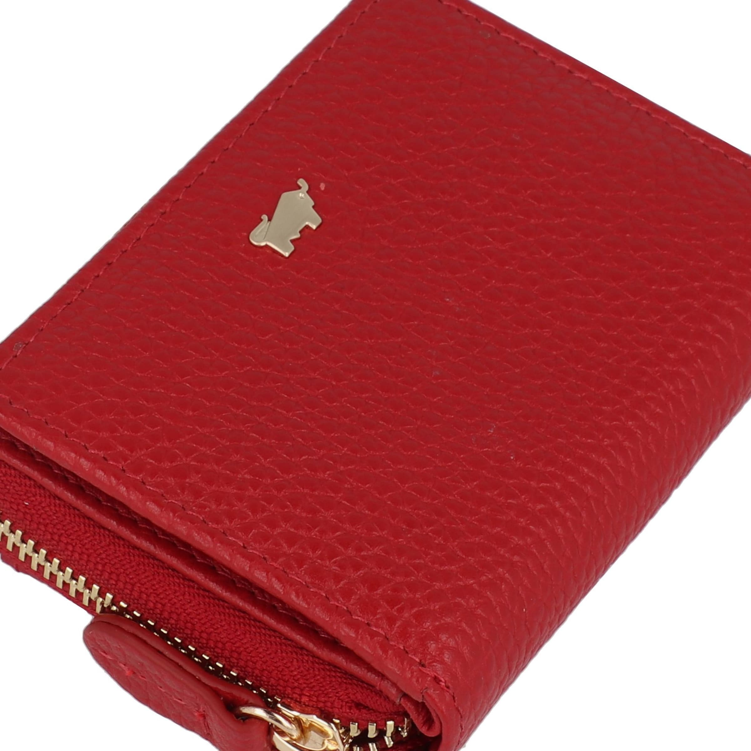 Portamonete di Braun Büffel in rosso