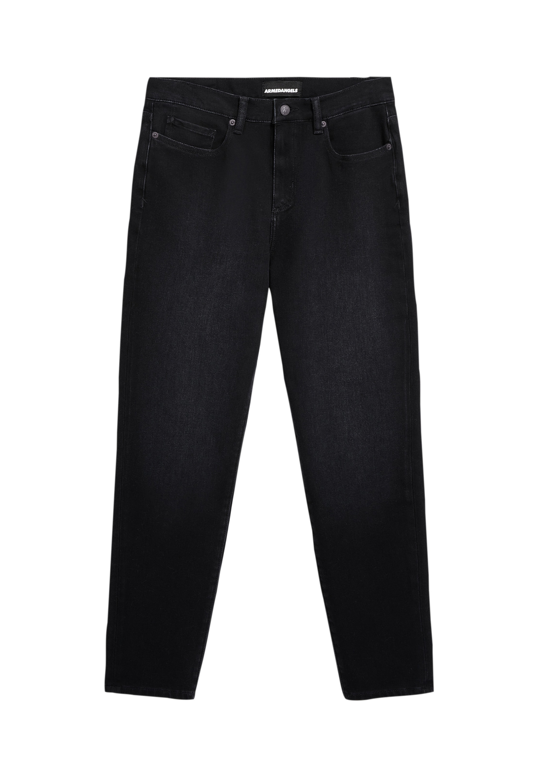 ARMEDANGELS Loosefit Farkut 'CAYAA TARPA' värissä musta: etupuoli