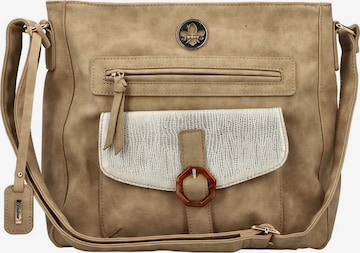 Rieker Crossbody Bag in Brown: front