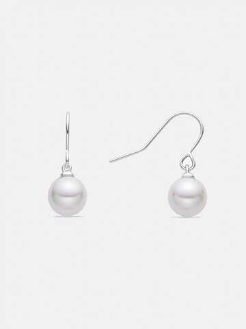 LUXBYLUX Earrings in White: front