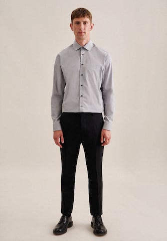 SEIDENSTICKER Regular fit Button Up Shirt in Grey