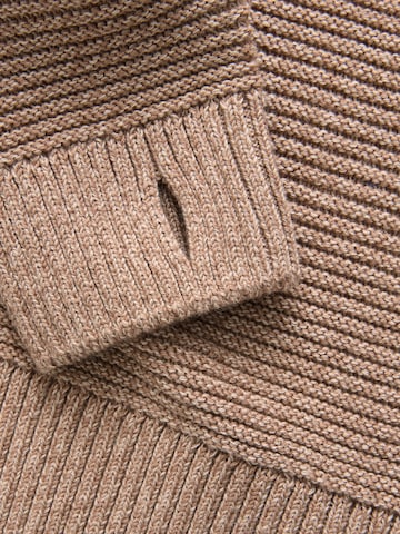 Next Sweter w kolorze brązowy