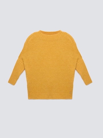 BIG STAR Trui 'MAYAMIKO' in Geel: voorkant