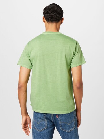 LEVI'S ® T-Shirt 'GOLD TAB' in Grün