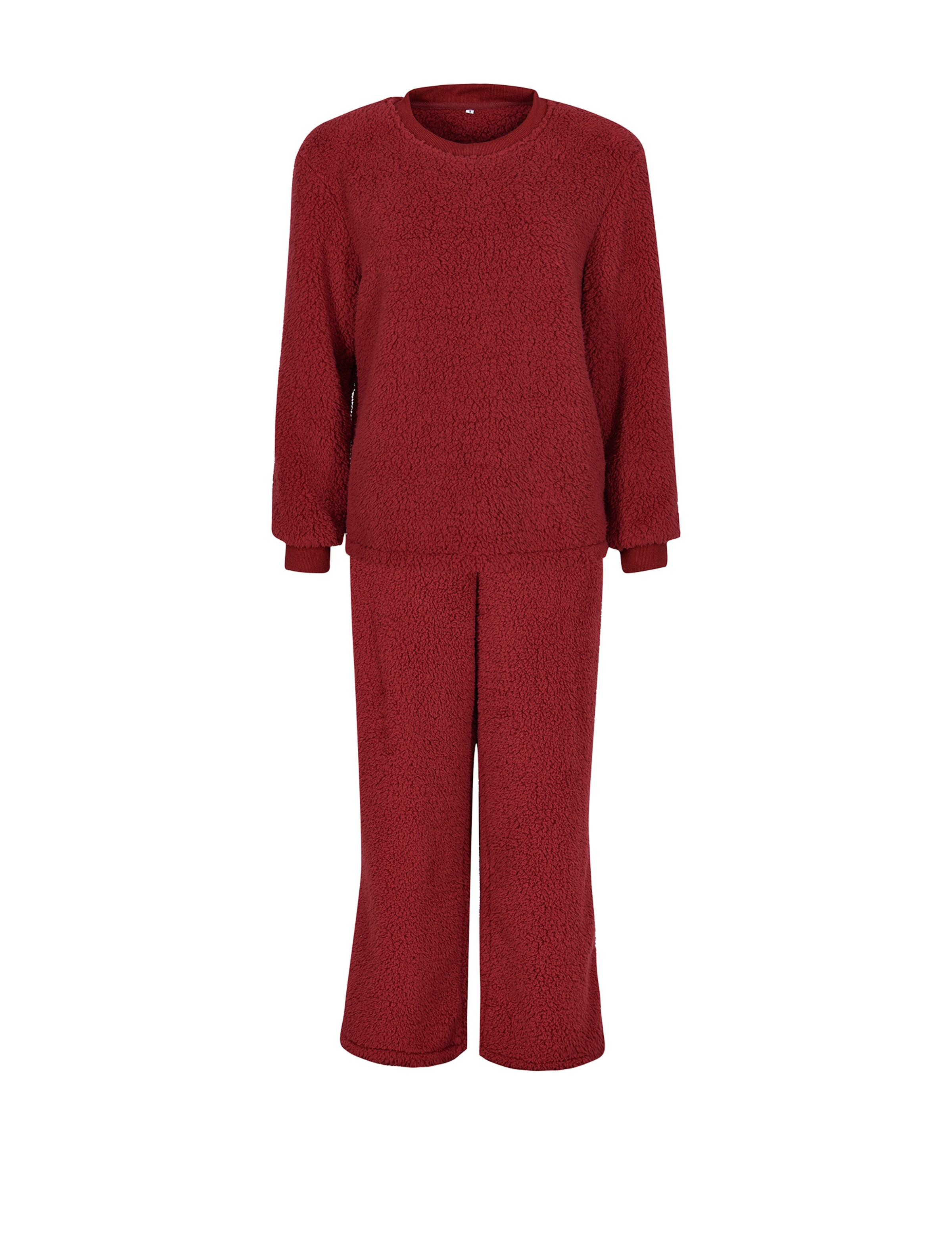 Loungeable Hausanzug in Rot: Vorderseite