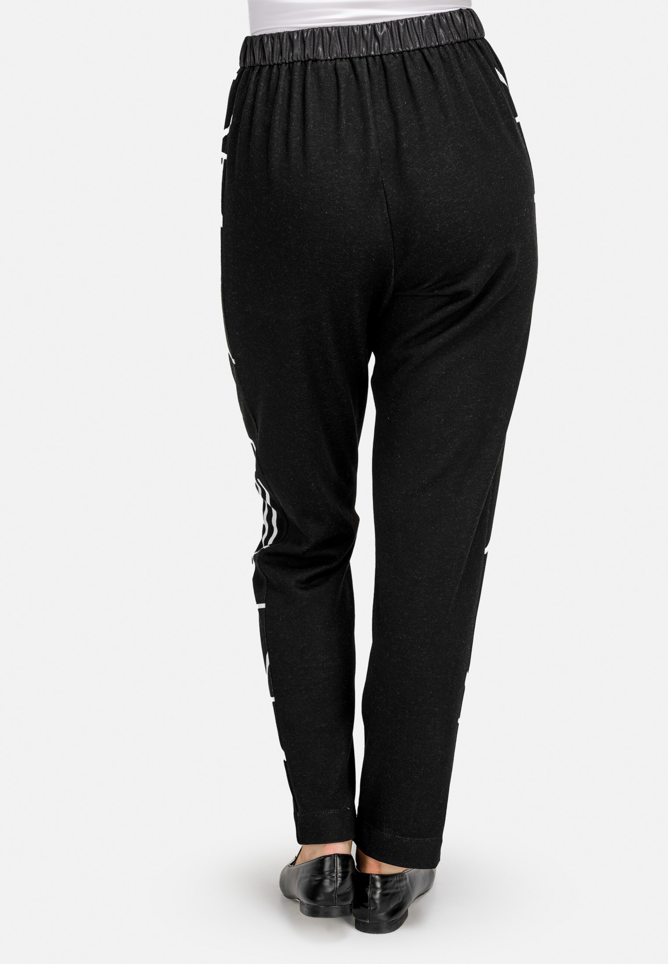 Grandes tailles Pantalon HELMIDGE en Noir 