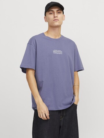 T-Shirt JACK & JONES en bleu : devant