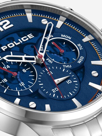 POLICE Analog watch 'Driver II' in Silver