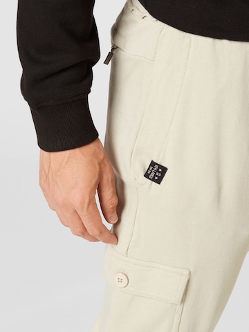 Key Largo Tapered Cargo trousers 'Result' in Beige