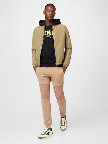 JACK & JONES Sweatshirt 'BOOSTER' i svart