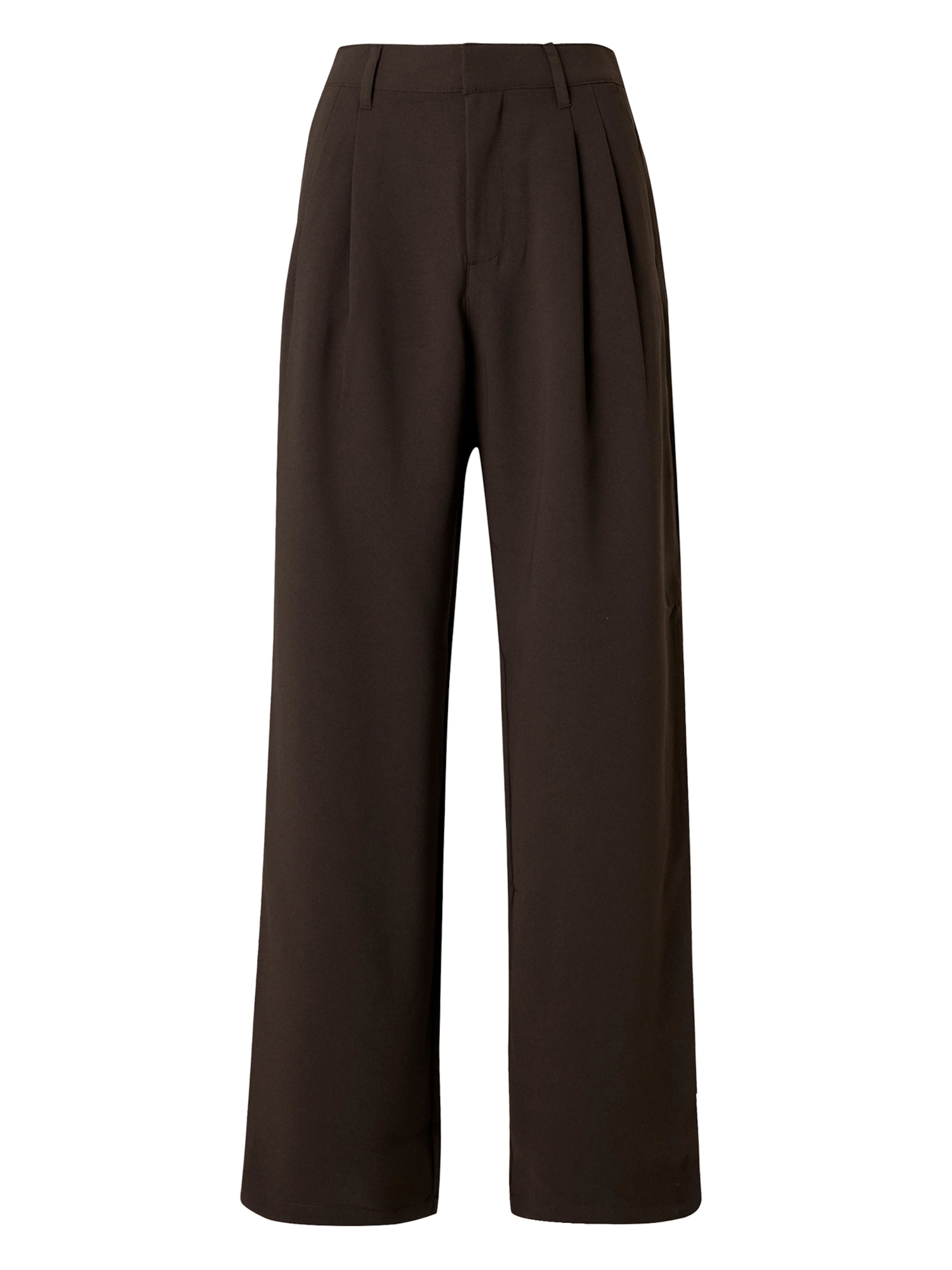 GAP - Pierna ancha Pantalón 'V-EASY' en marrón: frente