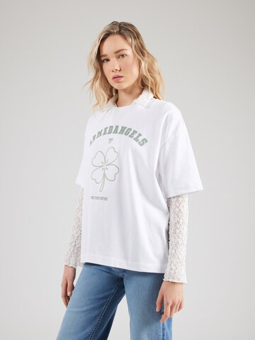 ARMEDANGELS - Camiseta 'GIANNAA FORTUNE' en blanco: frente