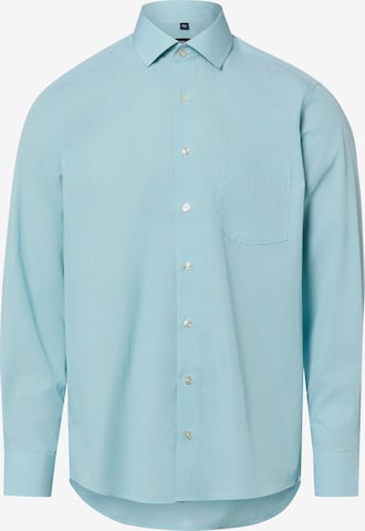 Chemise Andrew James en vert : devant