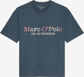 Marc O'Polo Shirt in Blauw: voorkant