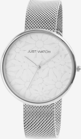 Just Watch Analoguhr 'Floriane, 3 ATM' in Silber: Vorderseite