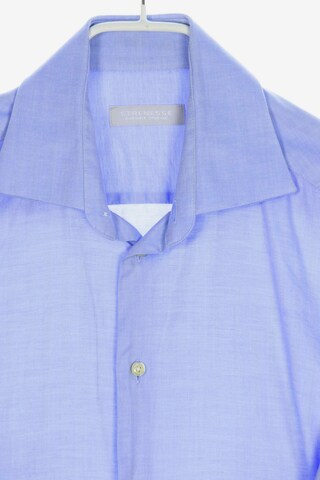 STRENESSE Button Up Shirt in S in Blue