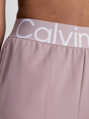 Calvin Klein Sport Wide Leg Sporthose in Pink