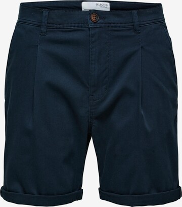 SELECTED HOMME Chino Pants 'GABRIEL' in Blue: front