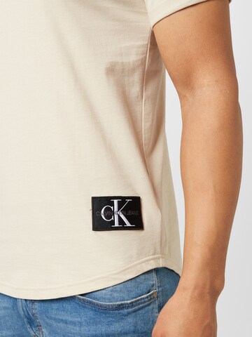 Calvin Klein Jeans Shirt in Beige