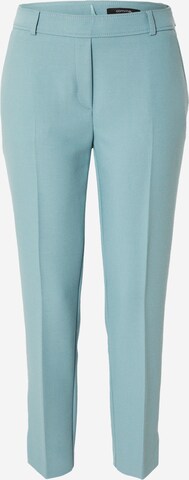 COMMA Normální Kalhoty s puky – modrá: přední strana