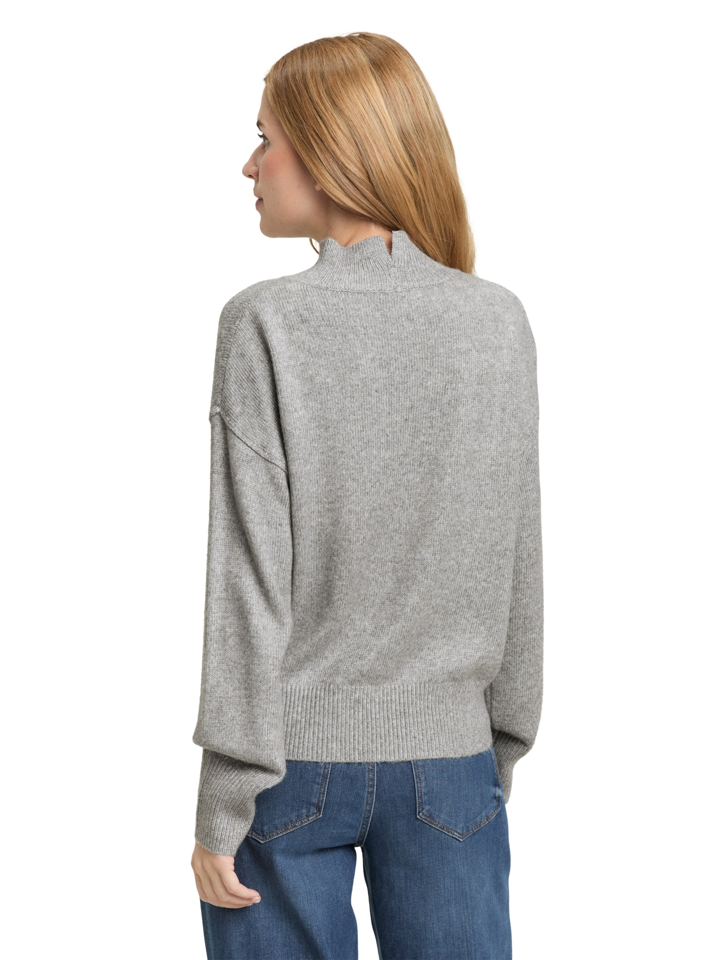 TOM TAILOR Sweater in Grey