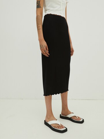 EDITED Skirt 'Colette' in Black: front