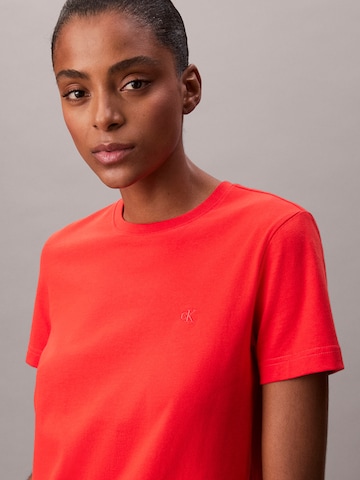 oranžinė Calvin Klein Jeans Marškinėliai 'Archive'
