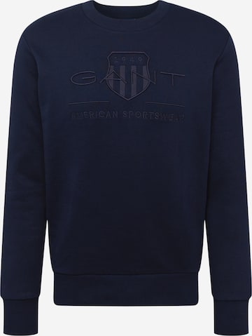 GANT Sweatshirt in Blauw: voorkant