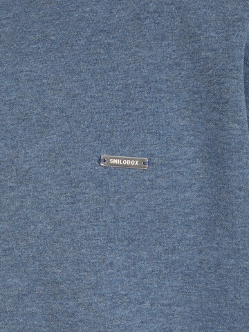 Sweat-shirt 'Kade' Smilodox en bleu