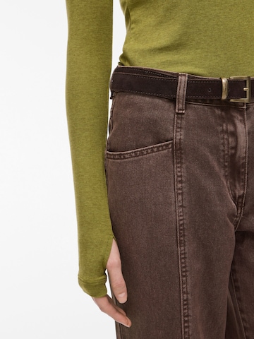 ROUGE EDIT Tapered Jeans in Bruin