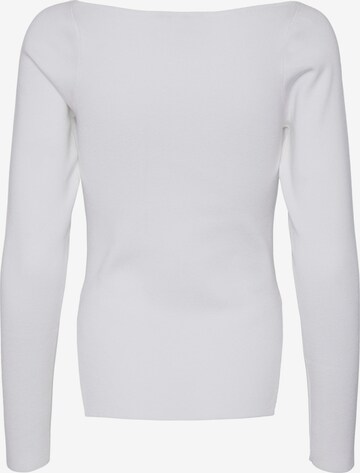 Pullover 'JULLE' di PIECES in bianco