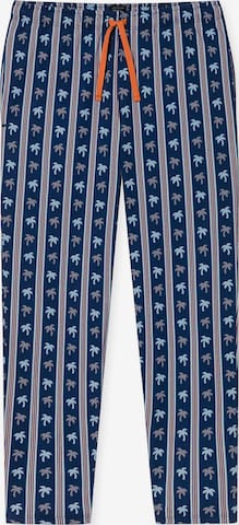 SCHIESSER Pajama pants 'Mix Relax' in Blue: front