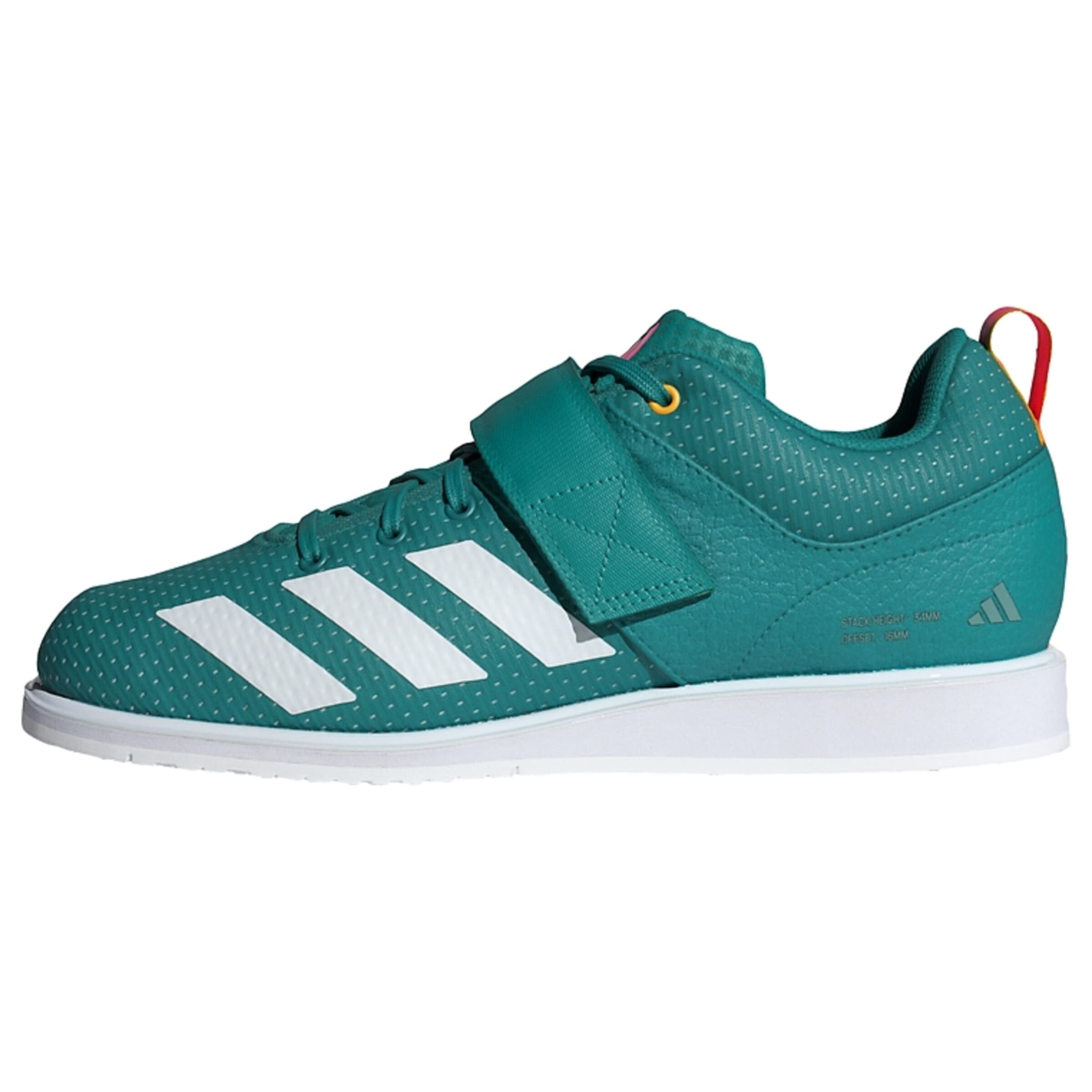 Chaussure de sport 'Powerlift 5' ADIDAS PERFORMANCE en vert : devant