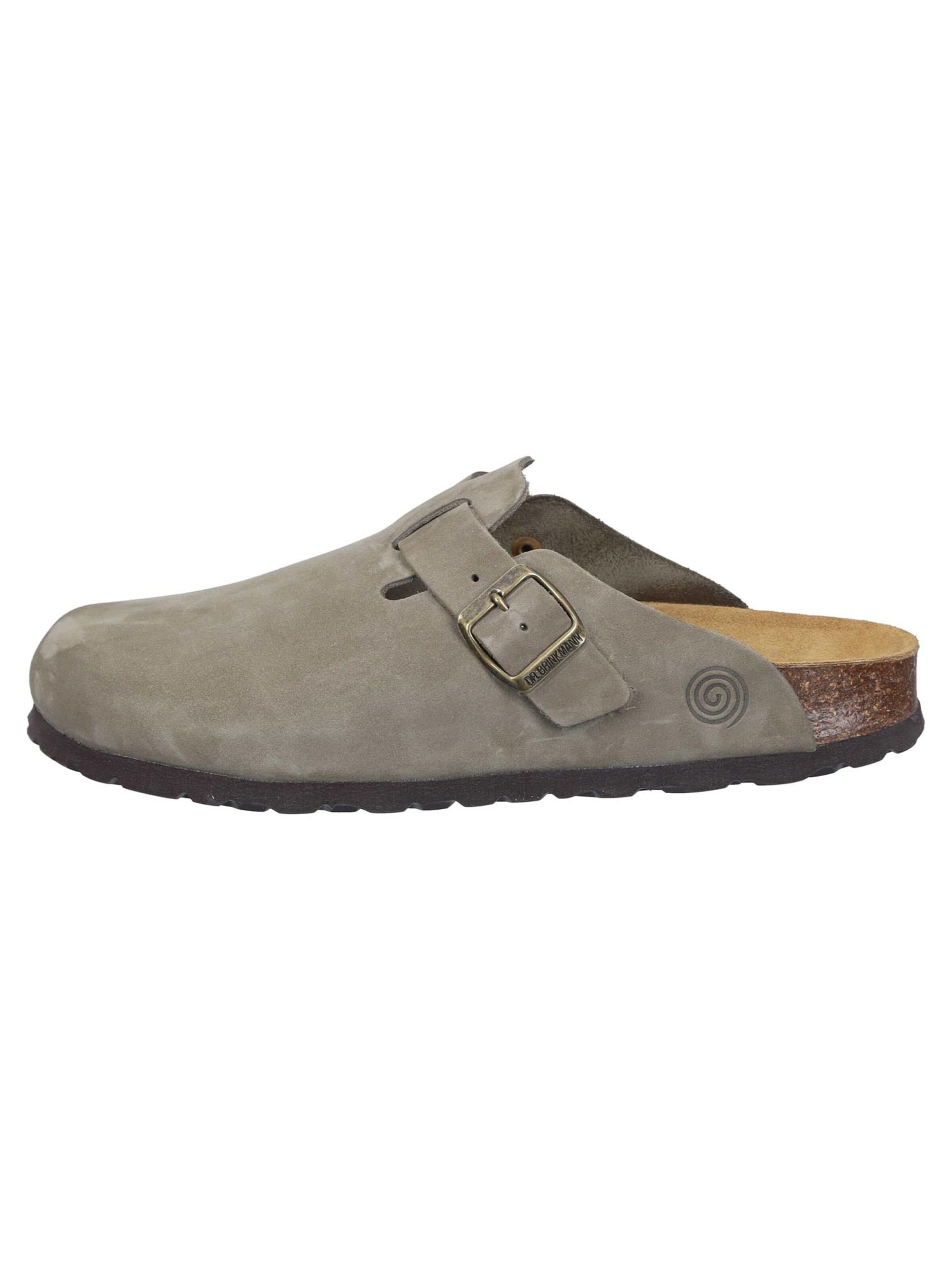 DR. BRINKMANN Clogs 'Nerpio' in Grey: front