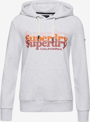 Superdry Sweatshirt in Grey: front