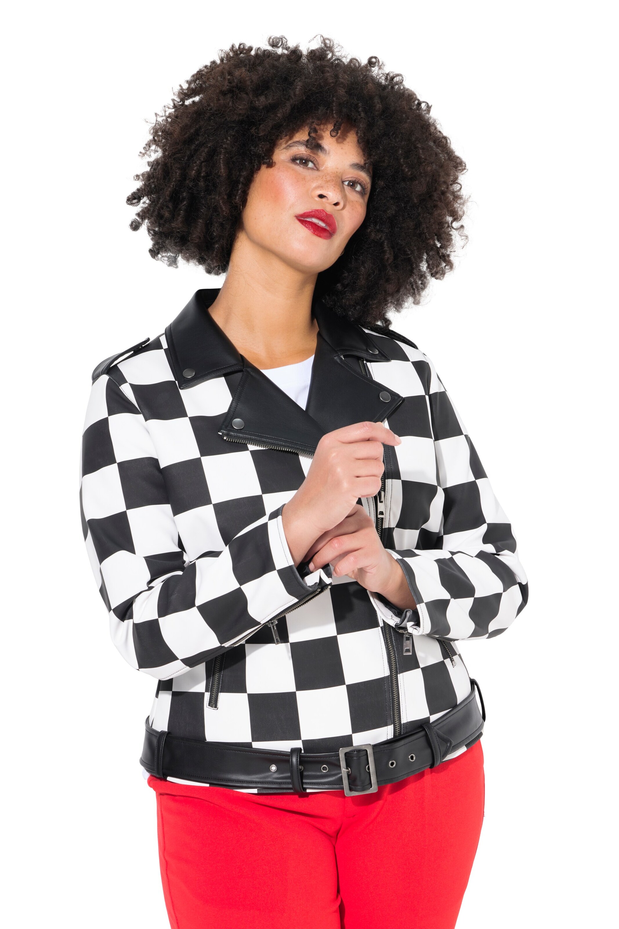 Angel of Style Jacke in Schwarz: Vorderseite