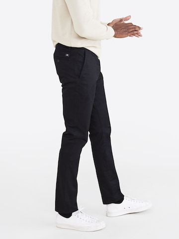 Skinny Pantalon chino Dockers en noir : devant