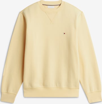 TOMMY HILFIGER - Sweatshirt 'ESS SEASONAL' em amarelo: frente