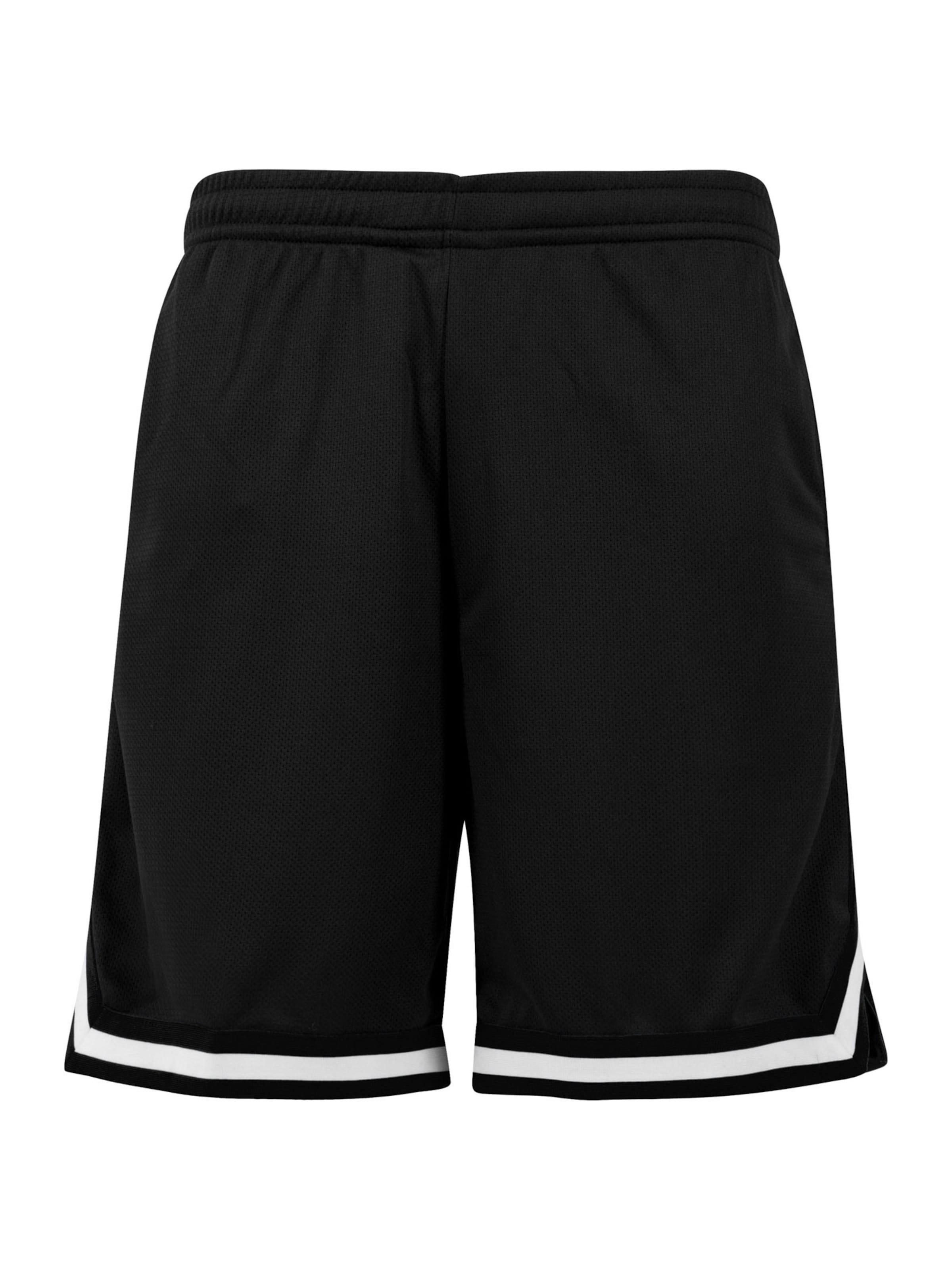 Urban Classics Kalhoty – černá: přední strana